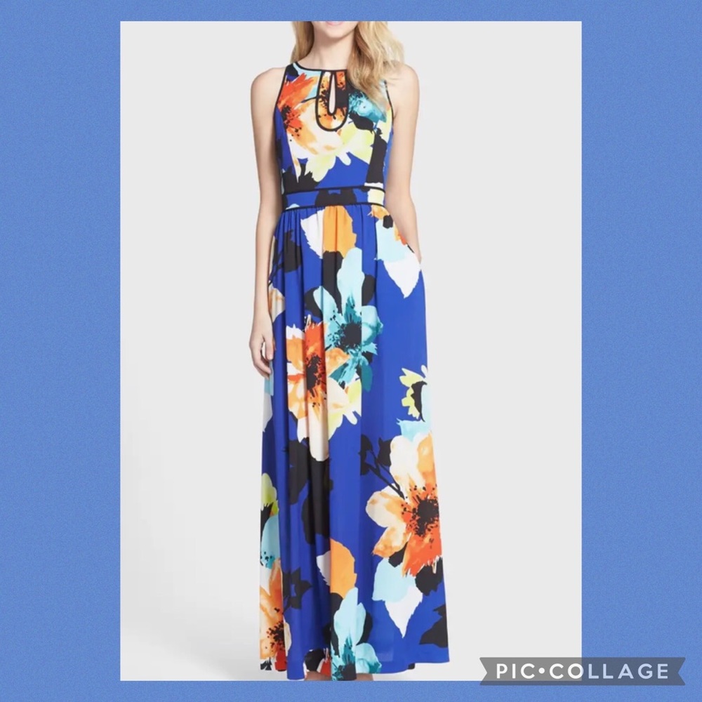 NWT Vince Camuto halter maxi dress